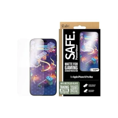 Afbeelding van SAFE by PanzerGlass Screenprotector Geschikt voor iPhone 16 Pro Max Gaming Ultra Wide Fit
