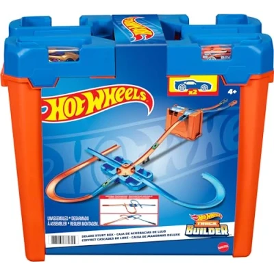 Afbeelding van Hot Wheels Track Builder Luxe Stuntbox