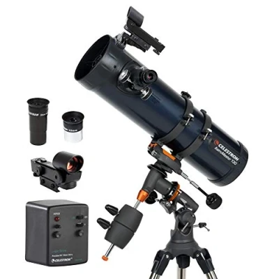 Afbeelding van Celestron 31051 AstroMaster 130EQ MD Motor Drive Reflector Telescoop, Reflector, Grijs