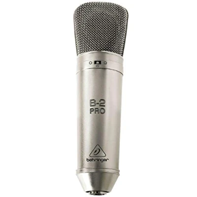Afbeelding van Behringer B 2 PRO Studio Condensatormicrofoon groot membraan dubbel verguld