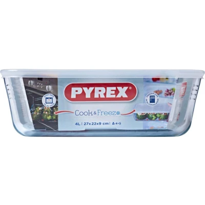 Afbeelding van Pyrex Cook &amp; Freeze Schaal met Deksel 27 x 22cm