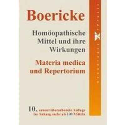 Afbeelding van Homöopathische Mittel und ihre Wirkungen