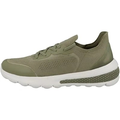 Afbeelding van Geox D Spherica Actif Sneakers laag, Dames, Maat: 40, Pistachio Textiel/ synthetisch