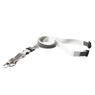 Afbeelding van Tarifold, Informatiebord, Lanyard voor badgehouder/naambadge, B 20 x H 550 mm, reflecterend, wit of ge...