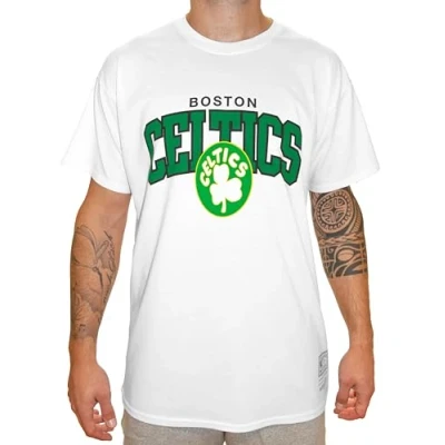 Afbeelding van Mitchell &amp; Ness NBA Hardwood Classics Team Arch T shirt, wit, Boston Celtics, M