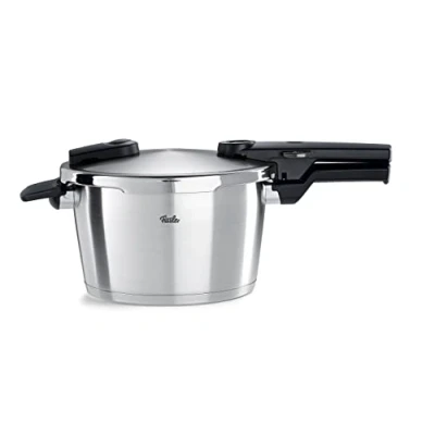 Afbeelding van Fissler Vitaquick Premium snelkookpan (4,5 l, Ø 22 cm) roestvrij staal, 2 kookstanden, Made in Germany