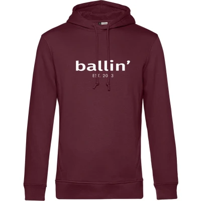 Afbeelding van Ballin Herren Kleding Sweatshirts en Hoodies Capuchontruien Rood XS