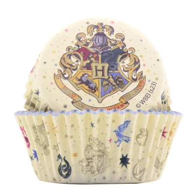 Afbeelding van PME Harry Potter Zweinstein Cupcake Cups Ø52mm 30st.