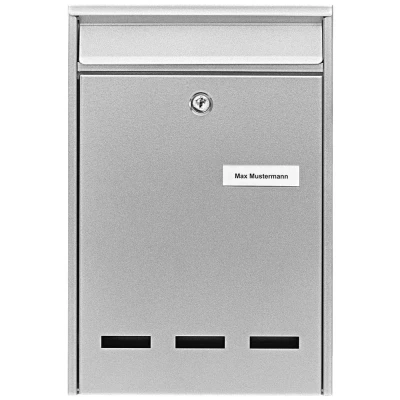 Afbeelding van Burg Wachter Pocket brievenbus zilver