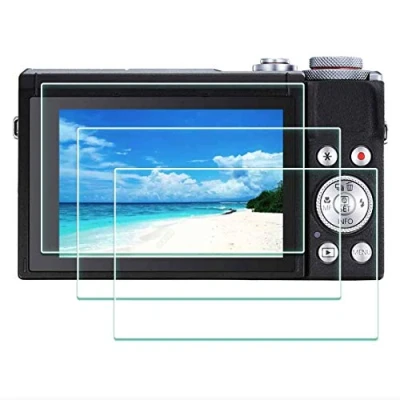 Afbeelding van ULBTER G7X III Displaybeschermfolie voor Canon Mark digitale camera, hardheid 9H, G7XIII, displaybescherming van gehard glas, krasbestendig, vingerafdrukbestendig, bellenbestendig, stofdicht,