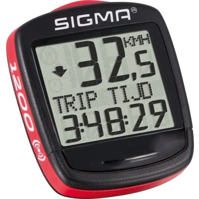 Afbeelding van Sigma Fietscomputer Draadloos Baseline 1200 5036180
