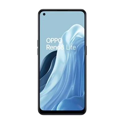 Image de OPPO Reno8 Lite 5G smartphone double SIM RAM 8 Go / Mémoire interne 128 écran OEL 6.43&quot; 2400 x 1080 pixels (60 Hz) 3 caméras arrière 64 MP, 2 MP front camera 16 noir cosmique