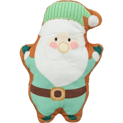Afbeelding van TRIXIE XMAS KERSTMAN PLUCHE GROEN 22 CM