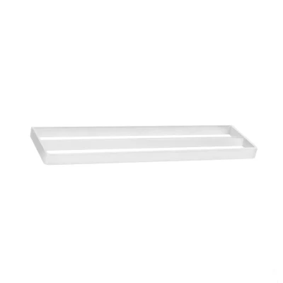 Afbeelding van Waterevolution Deep dubbele handdoekhouder 60 cm mat wit A212DBR