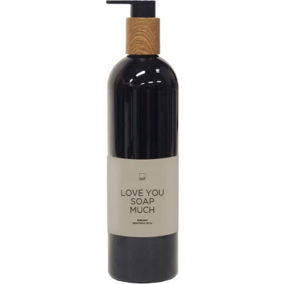 Afbeelding van Leeff handzeep love u soap much Sensational Spices geur keukenaccessoires pompje 500 ml handzeepdispenser