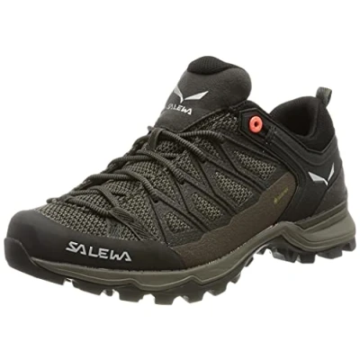 Afbeelding van Salewa MTN Trainer LITE GTX Outdoorschoenen, Dames, Maat: 38, Wallnut/fluo coral Kunststof/ textiel