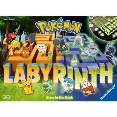 Afbeelding van Ravensburger Pokémon Labyrinth Glow in the Dark Strategisch Bordspel