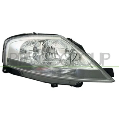 Afbeelding van PRASCO CI3204903 Koplampen rechts H7, H1 Met regelmotor voor LWR CITROËN: C3 I Hatchback