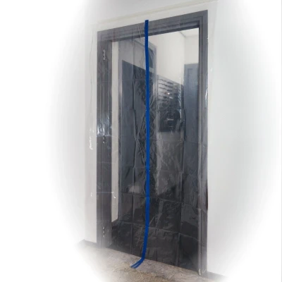 Afbeelding van Qerato stofdeur met rits I vorm 250 x 120 cm