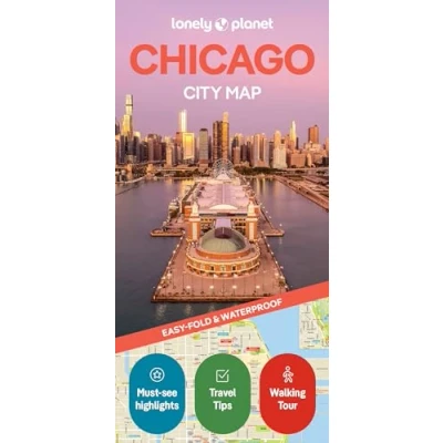 Afbeelding van Map Lonely Planet Chicago City