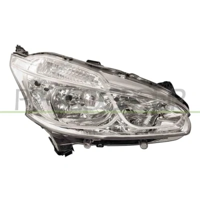 Afbeelding van PRASCO PG3264913 Koplampen rechts H7/H7 Met regelmotor voor LWR PEUGEOT: 208 I Hatchback