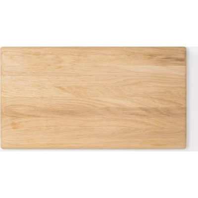 Afbeelding van HOCHO Snijplank Kubo Eikenhout 450x250x15mm Tijdloos Design
