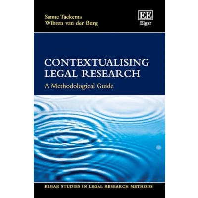 Afbeelding van Elgar Studies in Legal Research Methods Contextualising