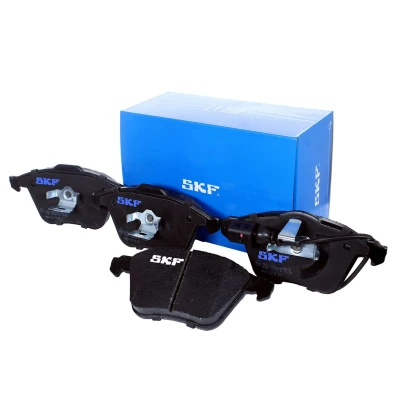 Afbeelding van SKF VKBP 80594 E Remblokkenset Incl. slijtage waarschuwingscontact AUDI: A3 Sportback, Hatchback, VOLKSWAGEN: Passat B6 Saloon, Eos