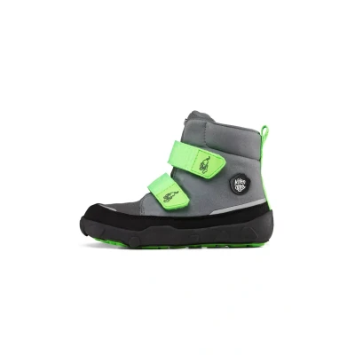 Afbeelding van Affenzahn Bottes d&#039;hiver Vegan Comfy Chaude Doublure, imperméable végétalienne avec fermetures de déchirure, Panther gris, #REF!