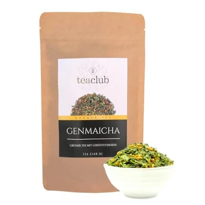 Afbeelding van Genmaicha Japanse groene thee met rijst, Kirishima 100 g, teaclub