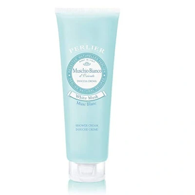 Afbeelding van Perlier Vochtinbrengende lichaamscrème muskus, turquoise, 250 ml