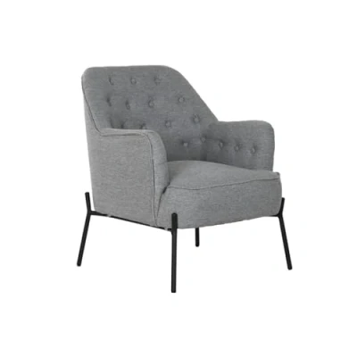 Afbeelding van Leunstoel DKD Home Decor Grijs Metaal 65 x 73 79,5 cm