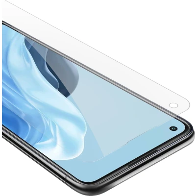 Afbeelding van Cadorabo Screenprotector geschikt voor Oppo FIND X5 LITE / Reno7 5G Pantser film Beschermende in KRISTALHELDER Geharde (Tempered) display beschermglas 9H hardheid met 3D Touch