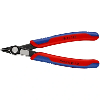 Image de KNIPEX 78 41 125 Super Knips électroniques avec poignées multi composants brunies mm