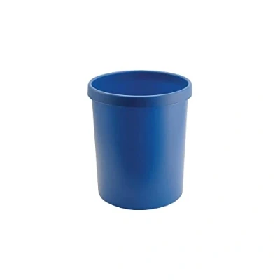 Afbeelding van HELIT Afvalbak 30 liter Kunststof Blauw dxh 350x405 mm