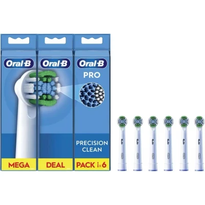 Afbeelding van Oral B Pro Precision Clean Mega Deal Opzetborstels 6 stuks