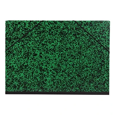 Afbeelding van Clairefontaine 93243C een tekenkarton Annonay, elastische sluiting, 37 x 52 cm, groen