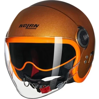 Afbeelding van Nolan N21 Visor 06 Ocio 348 Oker Oranje Glossy Jethelm Maat XL Helm