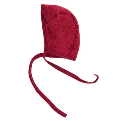 Afbeelding van Engel Natur Mutsje van wol fleece jaspis maat 50 56 (hoofdomvang 36 41 cm)