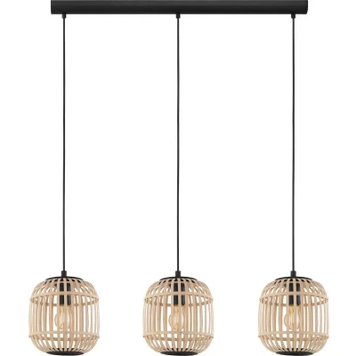 Afbeelding van Eglo Hanglamp Bordesley Hout Natuur