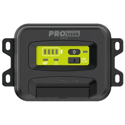Afbeelding van ProUser SCP10 Laadregelaar voor zonne energie PWM 12 V, 24 V 10 A