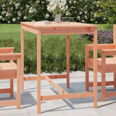Afbeelding van Tuintafel 121x82,5x110 cm massief douglashout