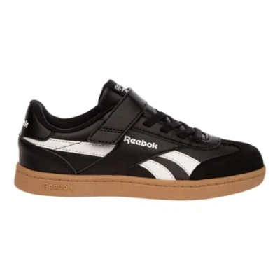 Afbeelding van Reebok smash edge elastiek &amp; top riem unisex kinderen, Zwart Ftwrwhite Rgum1, 30 EU