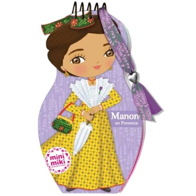 Afbeelding van MANON EN PROVENCE CARNET CREATIF (+ BRACELET)