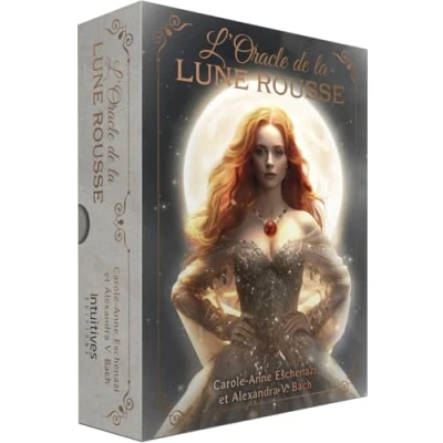 Afbeelding van L&#039;ORACLE DE LA LUNE ROUSSE (+ 45 CARTES)