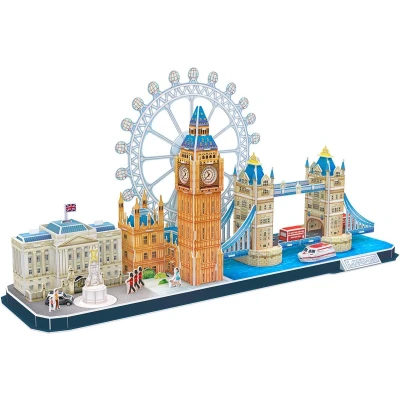 Afbeelding van Cubic Fun 3D Puzzel City Line Londen 1 stuk