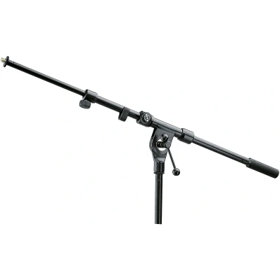 Afbeelding van König &amp; Meyer 211/1 zwenkarm, zwart 3/8&quot; aansluiting, uittrekbaar Microfoonstandaard accessoires
