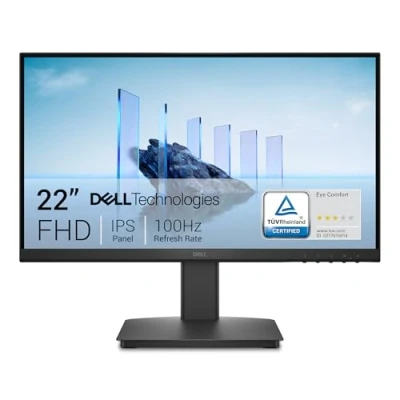 Image de Dell 22 Moniteur SE2225HM 21,5&#039;&#039; Full HD (1920x1080) 16:9 100Hz VA, Anti reflet, VESA, HDMI/VGA, Inclinable, Comfortview Plus, Garantie 3 Ans Noir