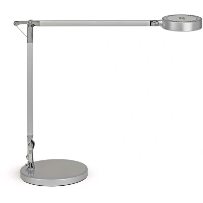 Afbeelding van Bureaulamp MAUL Grace LED voet dimbaar colour vario zilver