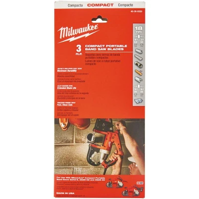 Afbeelding van MILWAUKEE 48390529 lintzaagblad 898,52 mm, tandverdeling 1,4 mm (3 st.)